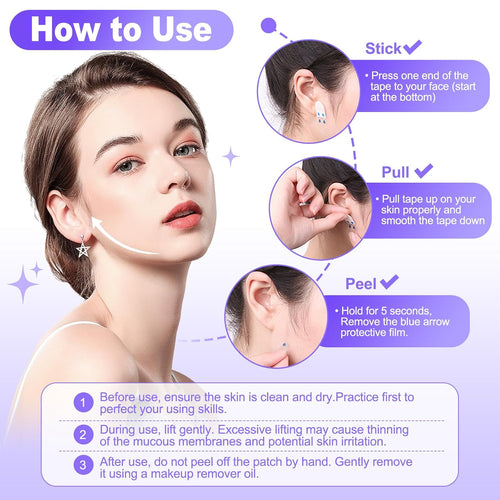 Glowze V Face Lift Patches