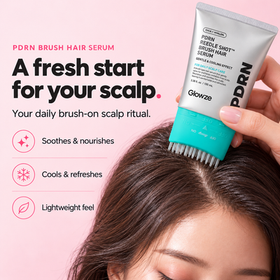 Glowze PDRN Brush Hair Serum