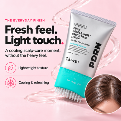 Glowze PDRN Brush Hair Serum