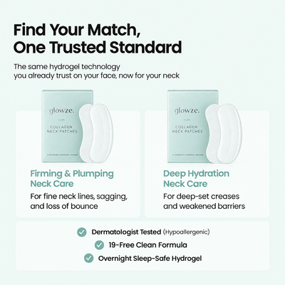 Glowze neck patch benefits comparison