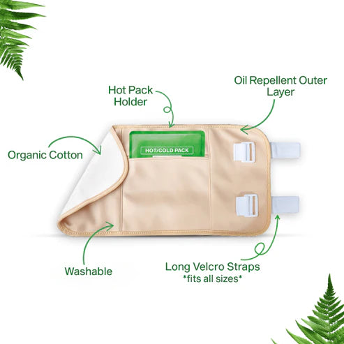 Gloze Liver Wellness Pack (Wrap + Castor Oil)